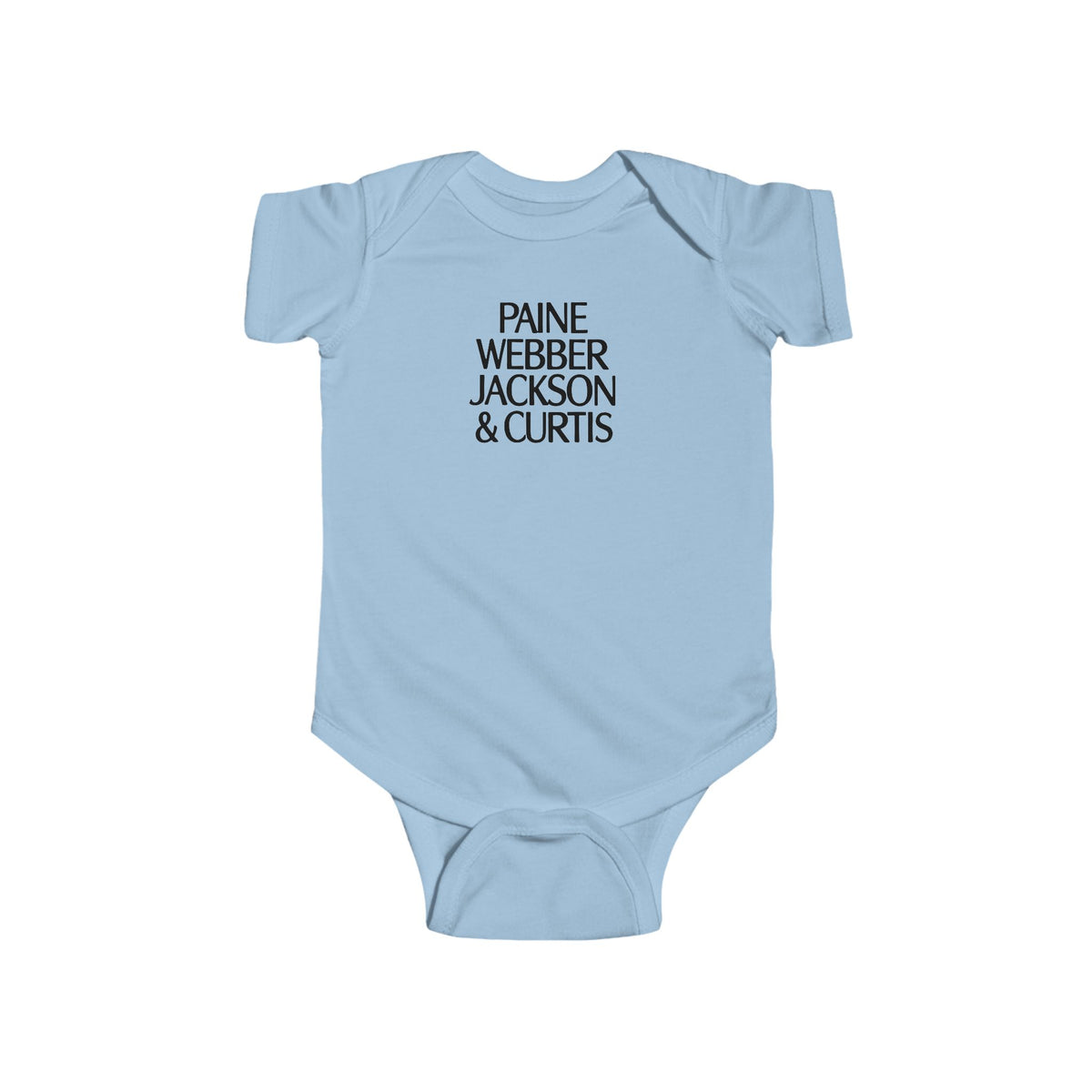 Paine Webber Jackson & Curtis Infant Bodysuit