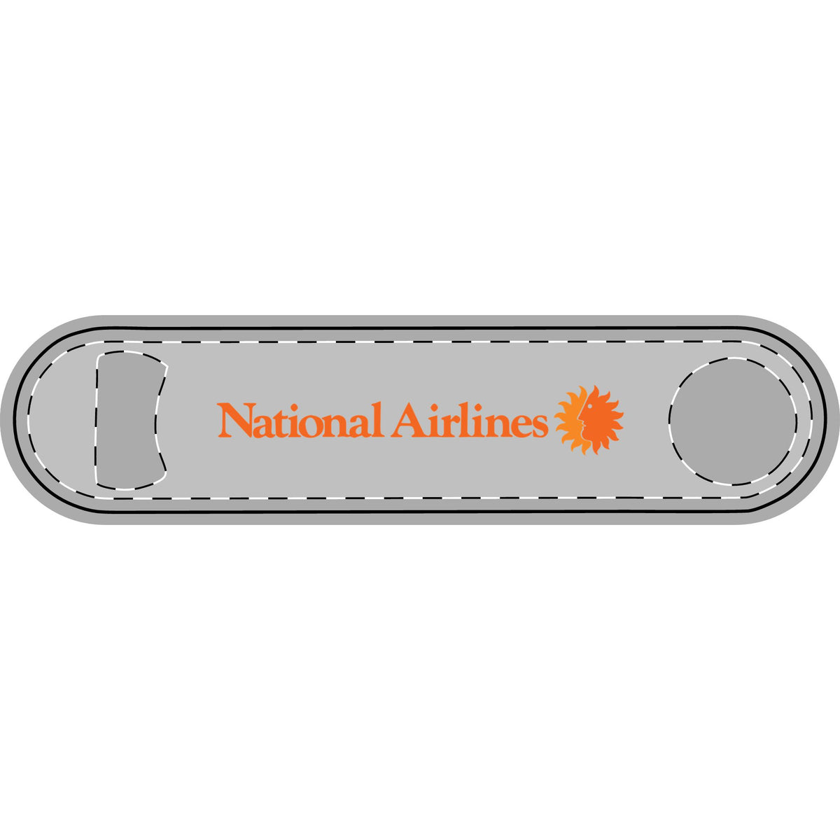 National Airlines (1934-1980) Metal Bottle Opener