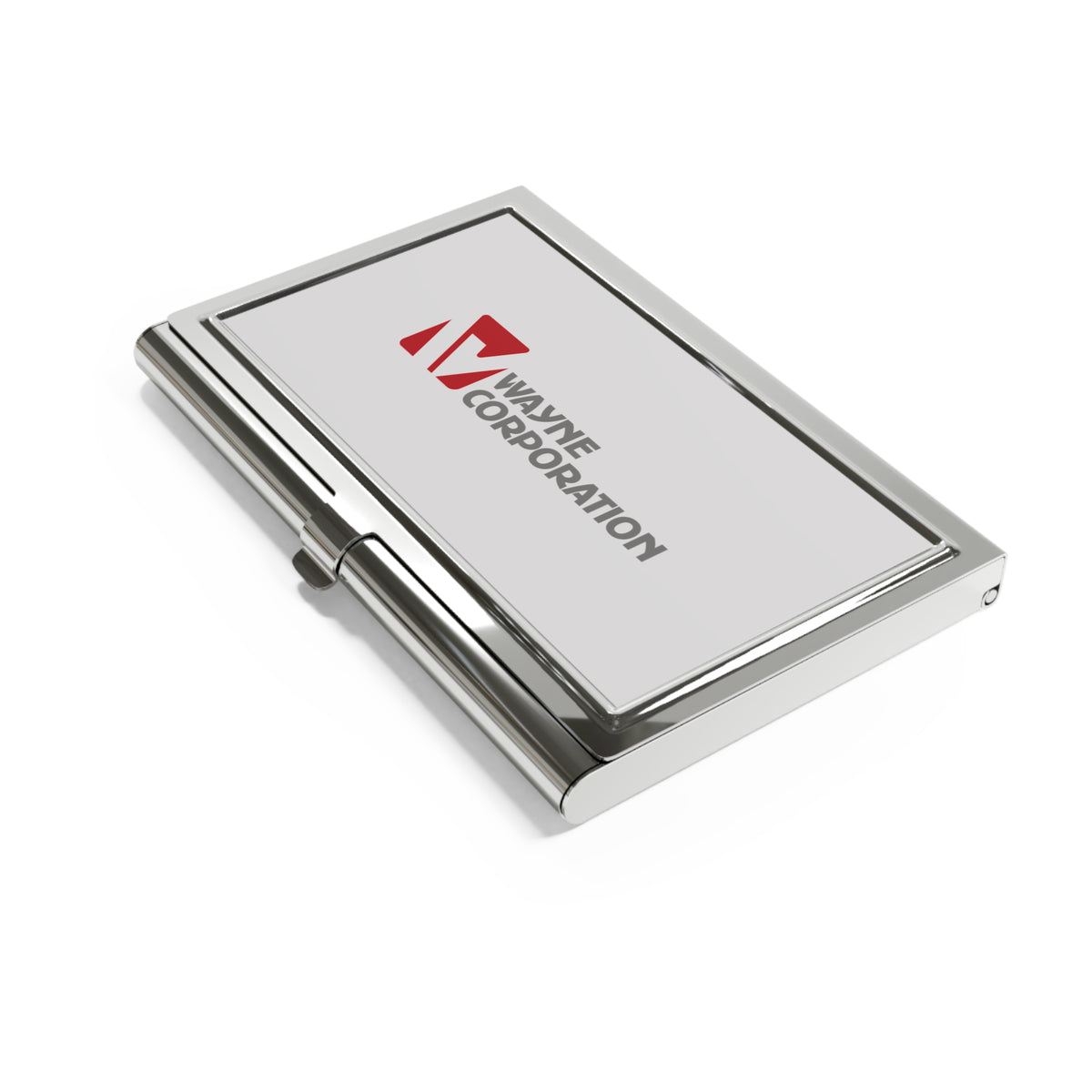 Wayne Corporation Metal Business Card Holder