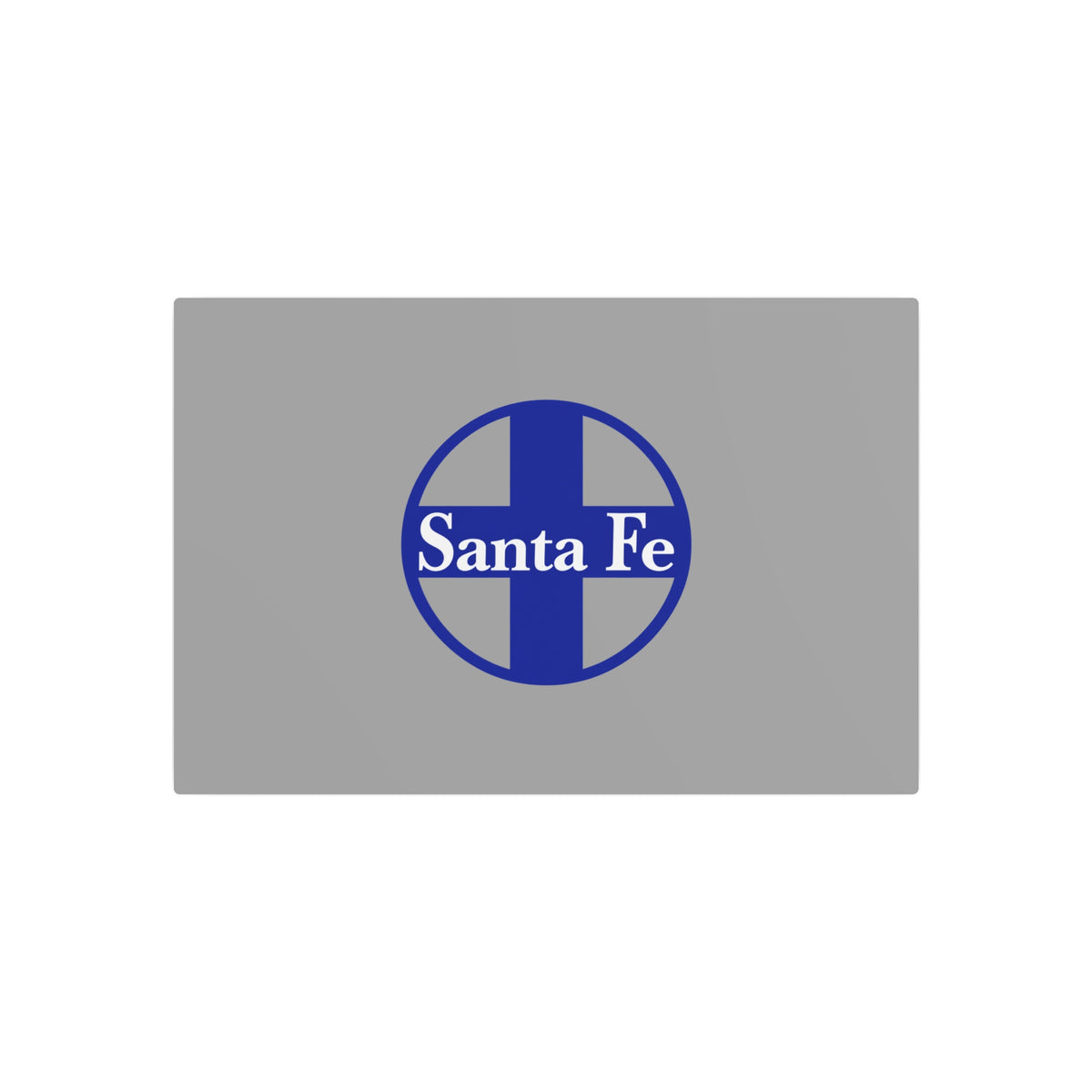 Atchison Topeka and Santa Fe Railway Metal Sign