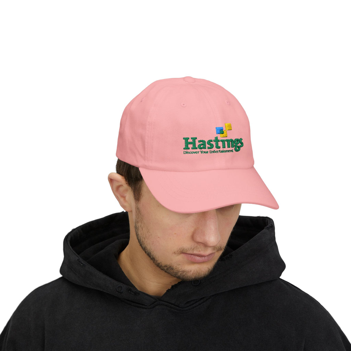 Hastings Entertainment Embroidered Dad Cap Hat