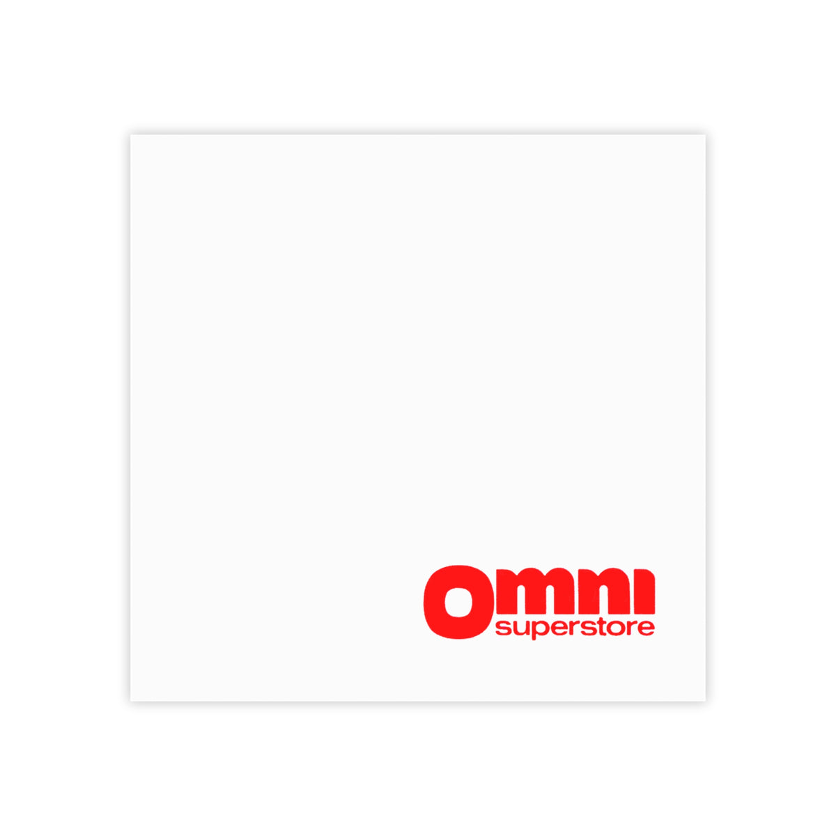 Omni Superstore Sticky Post-it Note Pad