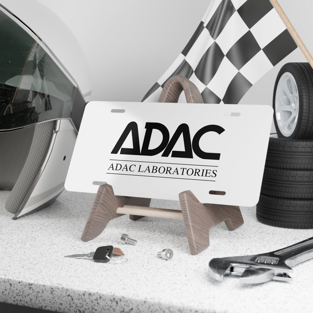 ADAC Laboratories Vanity License Plate