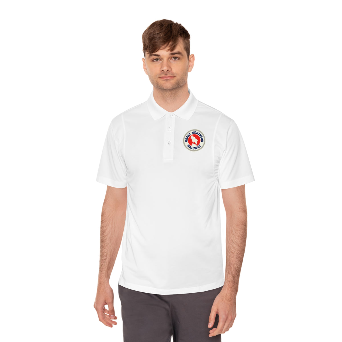 Great Northern Railway Men's Sport Polo Shirt