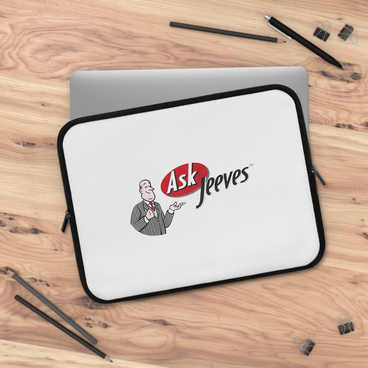 Ask Jeeves Laptop Sleeve
