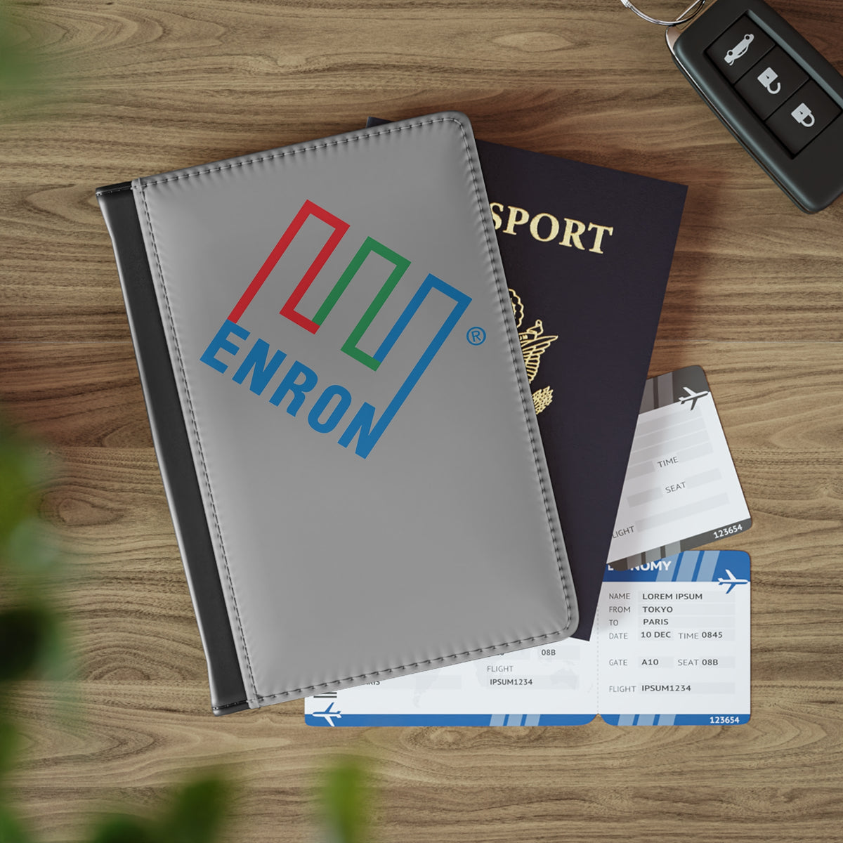 Enron Passport Cover