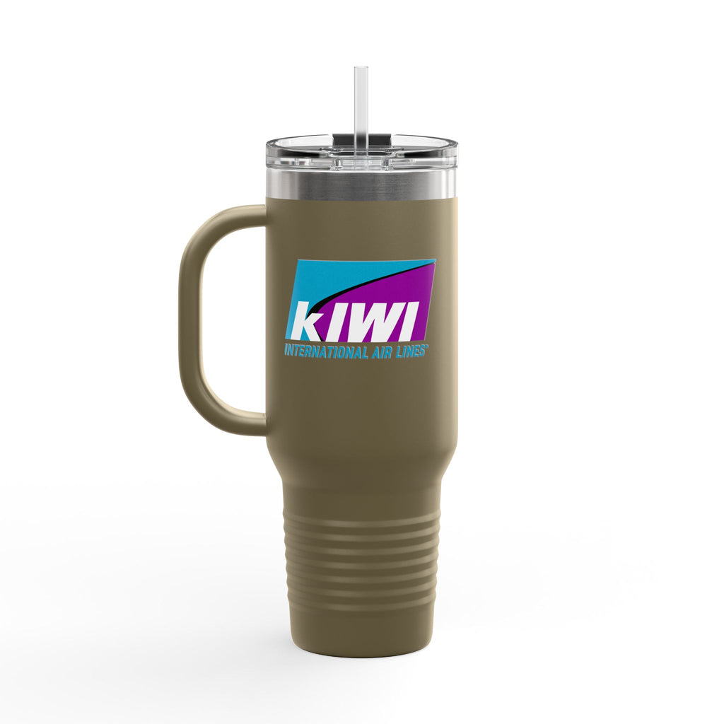 Kiwi International Air Lines 40oz Insulated Travel Mug Stainless Tumbler
