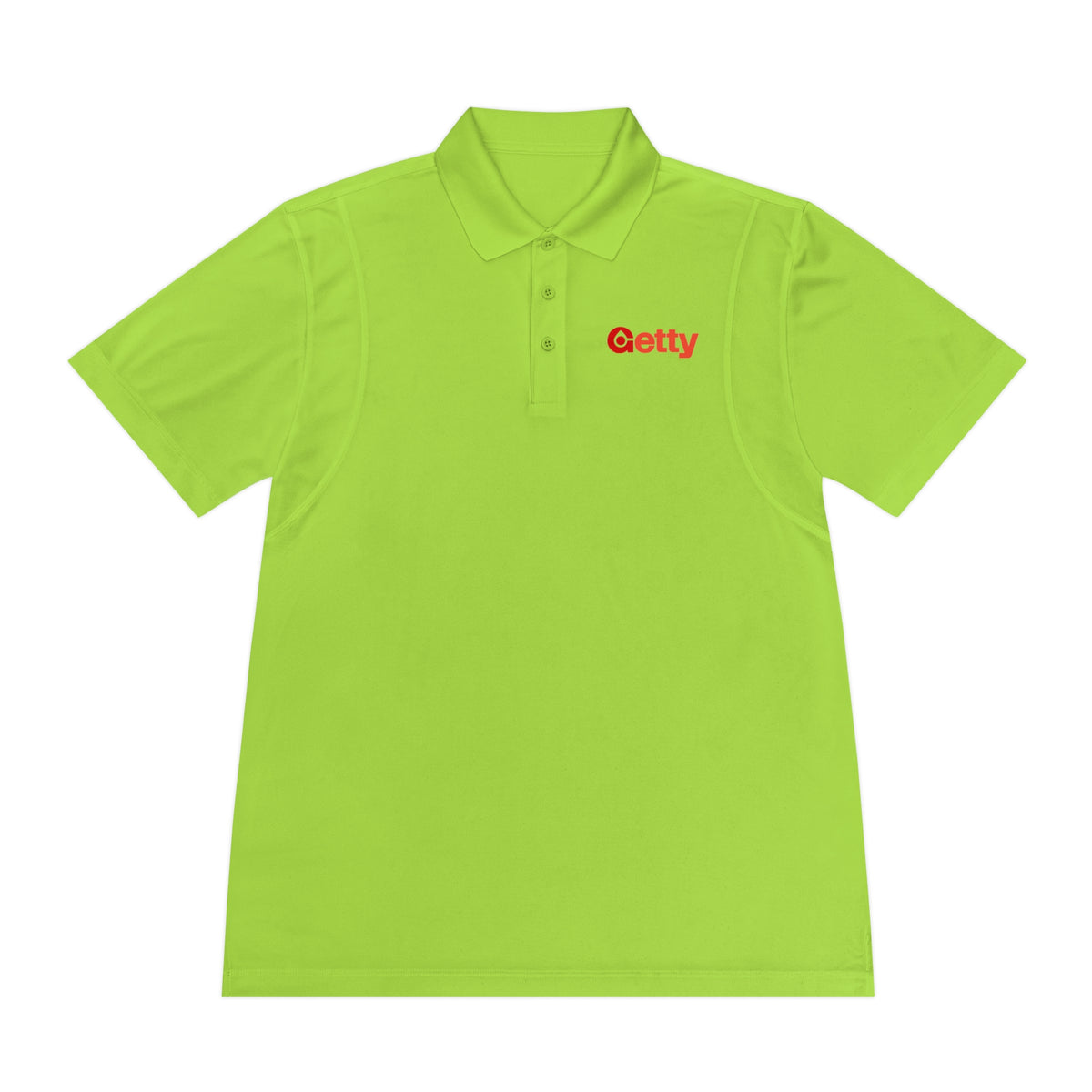 Getty Oil Men's Sport Polo Shirt