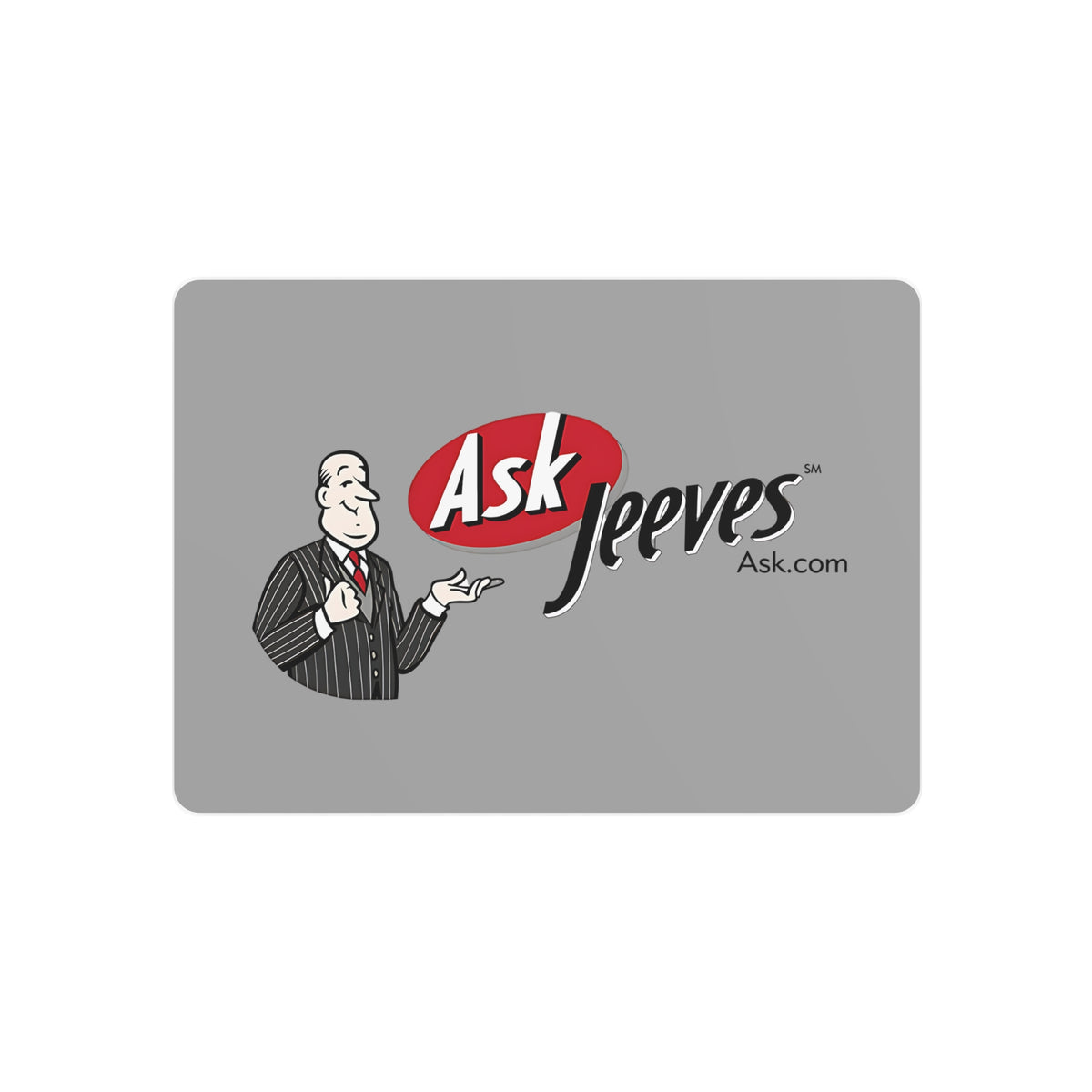 Ask Jeeves Metal Sign