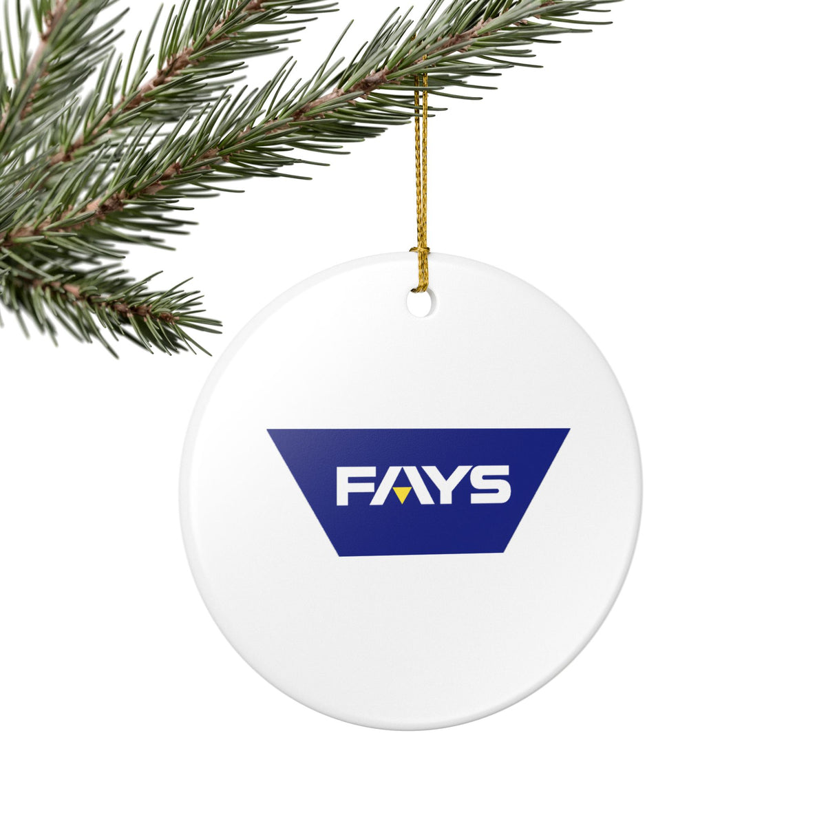 Fay's Drug Ceramic Ornament