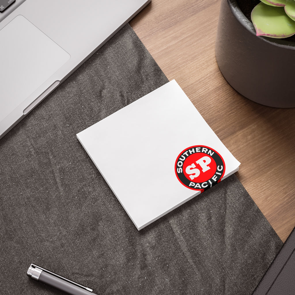 Southern Pacific Railroad Sticky Post-it Note Pad