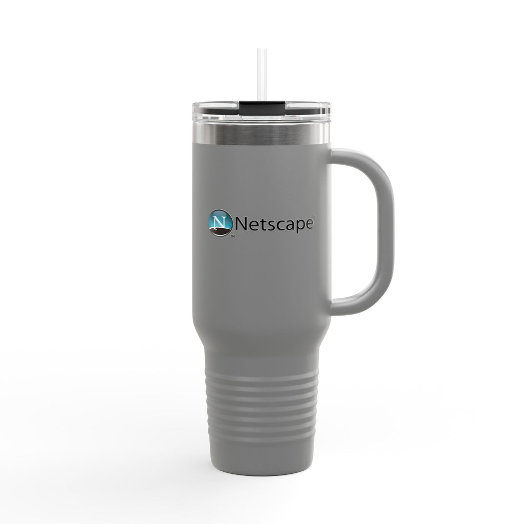Netscape 40oz Insulated Travel Mug Stainless Tumbler