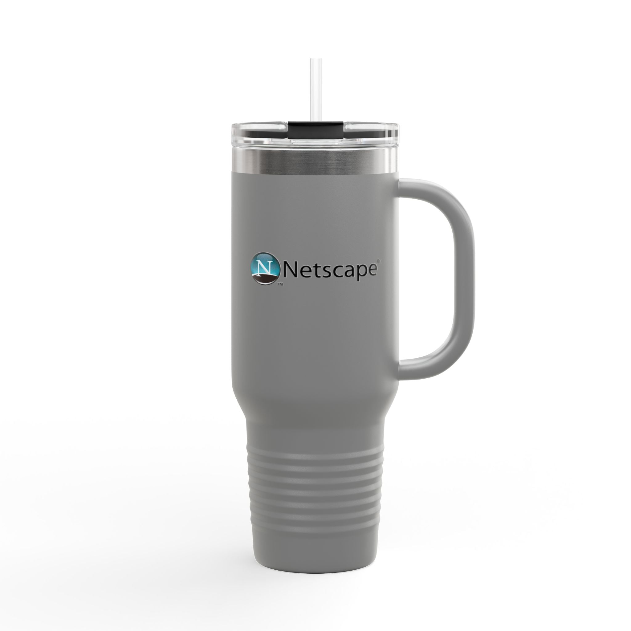 Netscape 40oz Insulated Travel Mug Stainless Tumbler