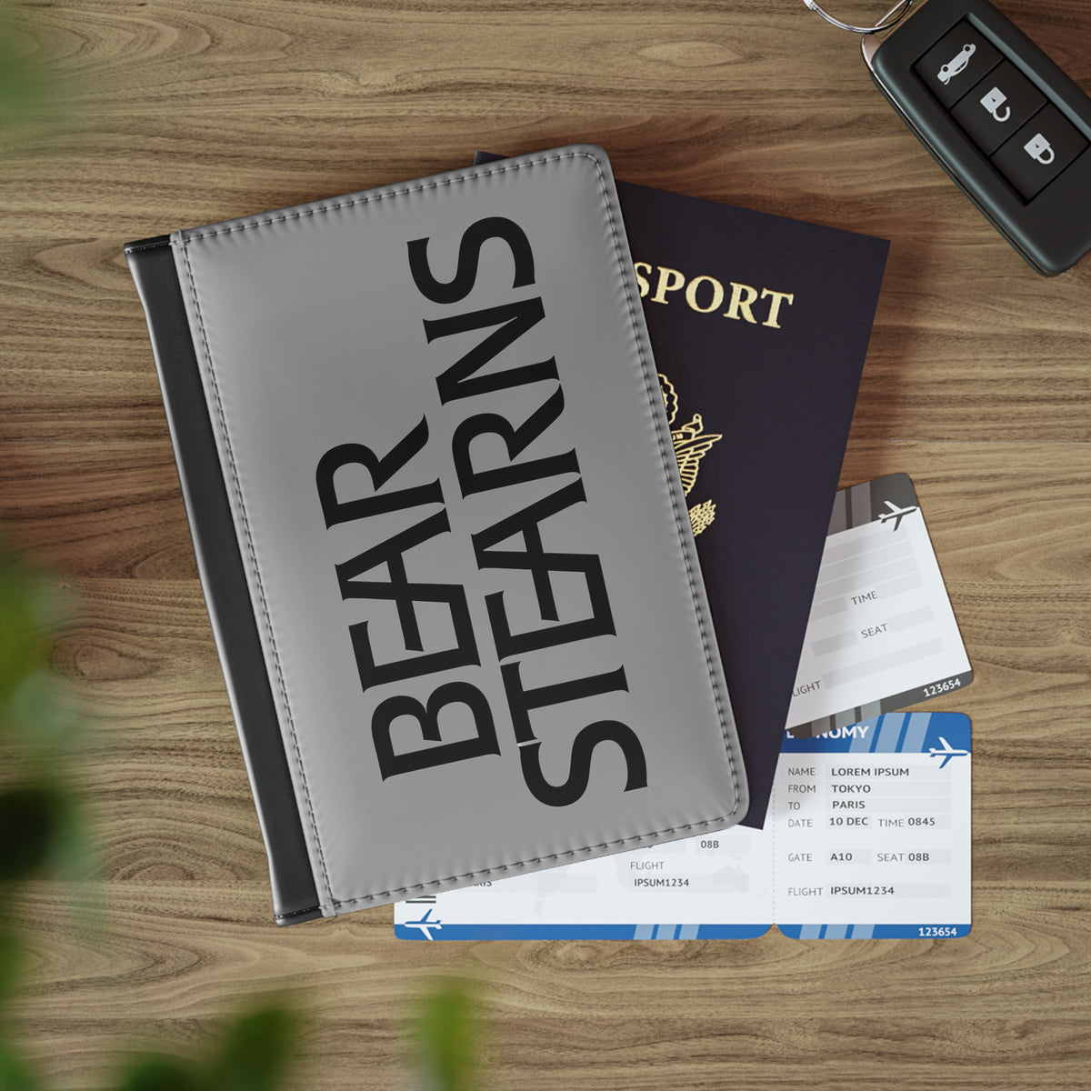Bear Stearns Passport Cover