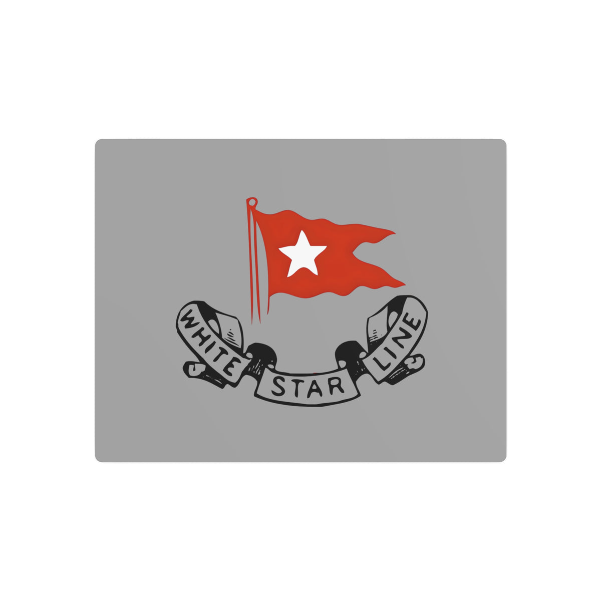 White Star Line Metal Sign