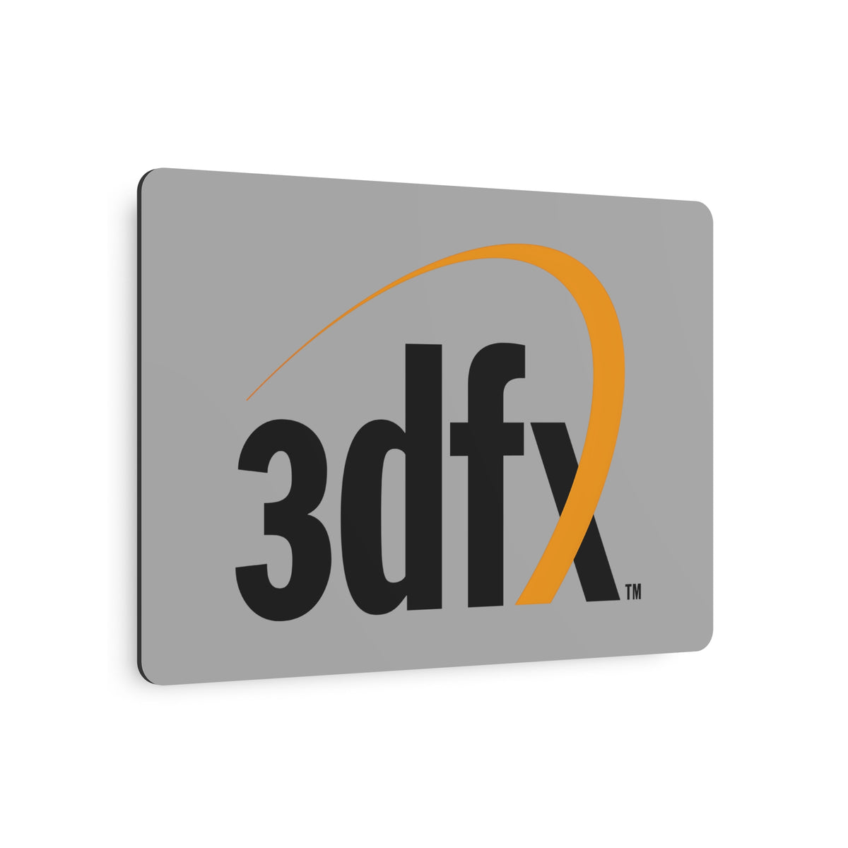 3dfx Interactive Metal Sign