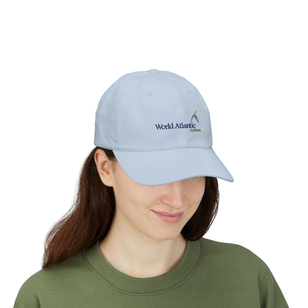 World Atlantic Airlines Embroidered Dad Cap Hat