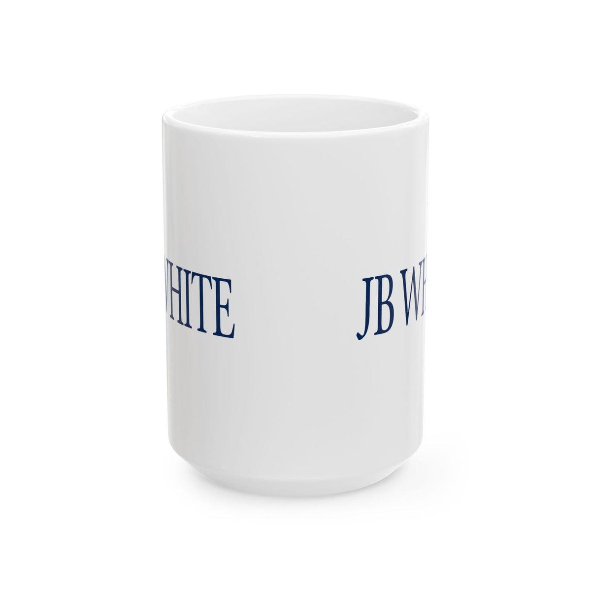 J. B. White Ceramic Coffee Mug