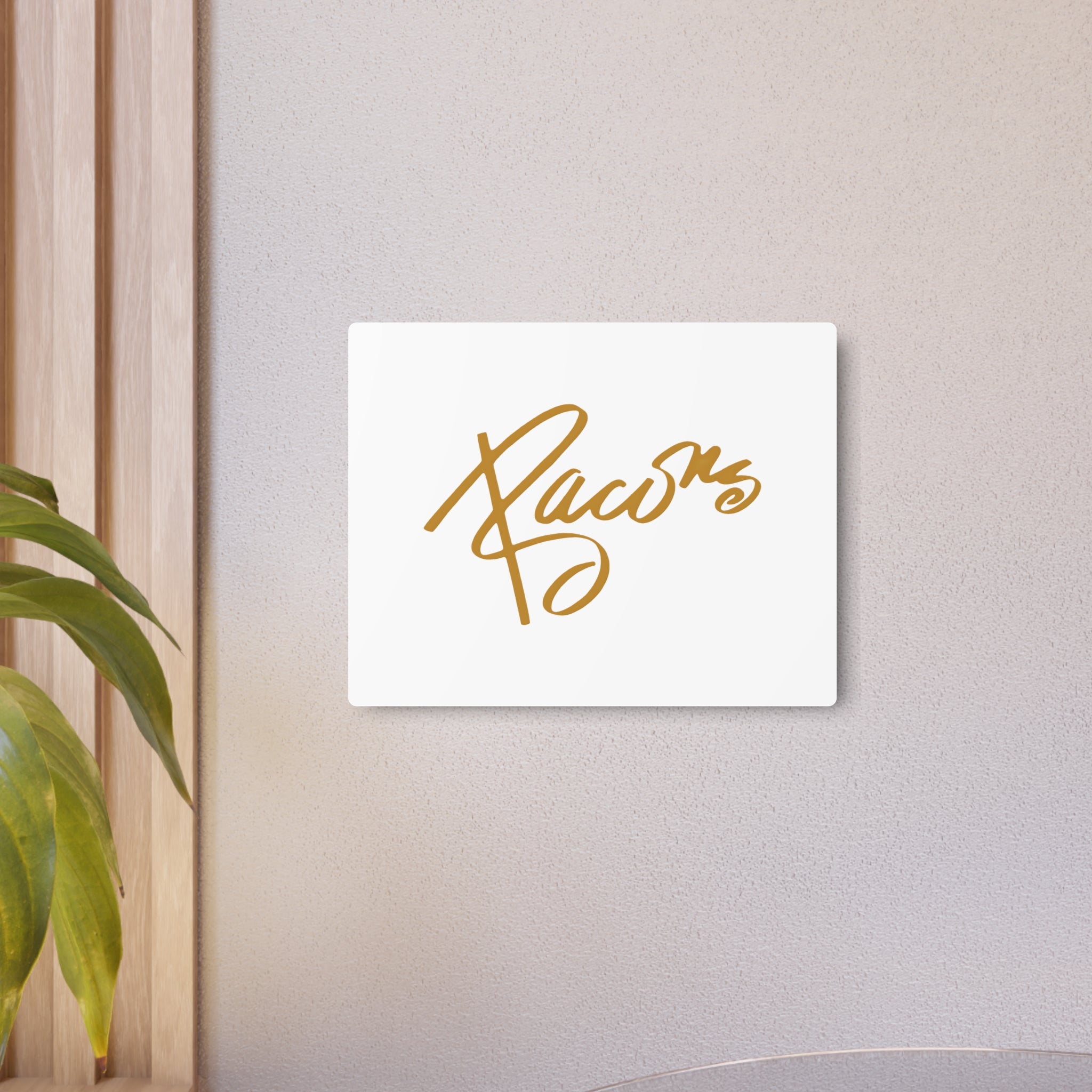 Bacon's Metal Sign