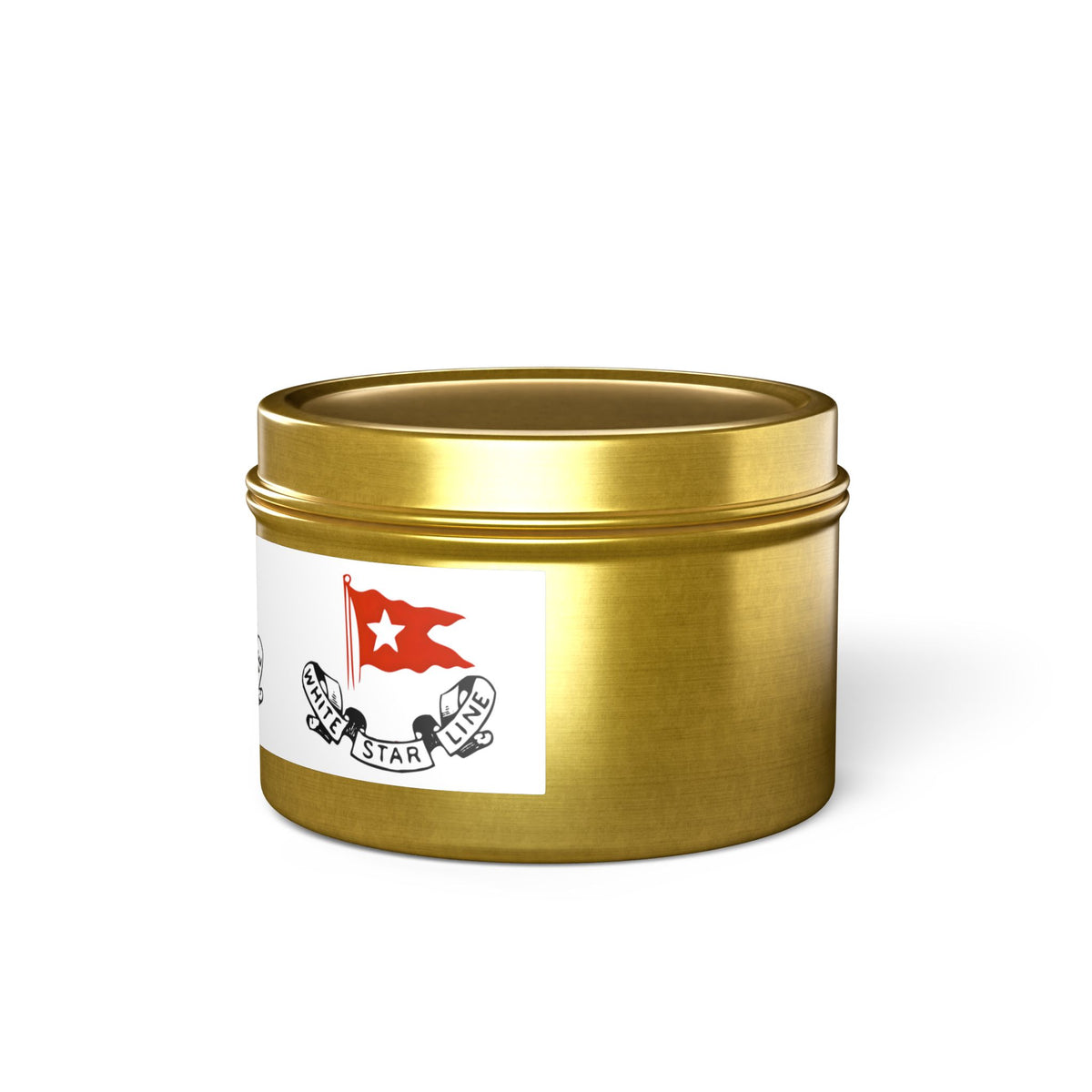 White Star Line Tin Candle