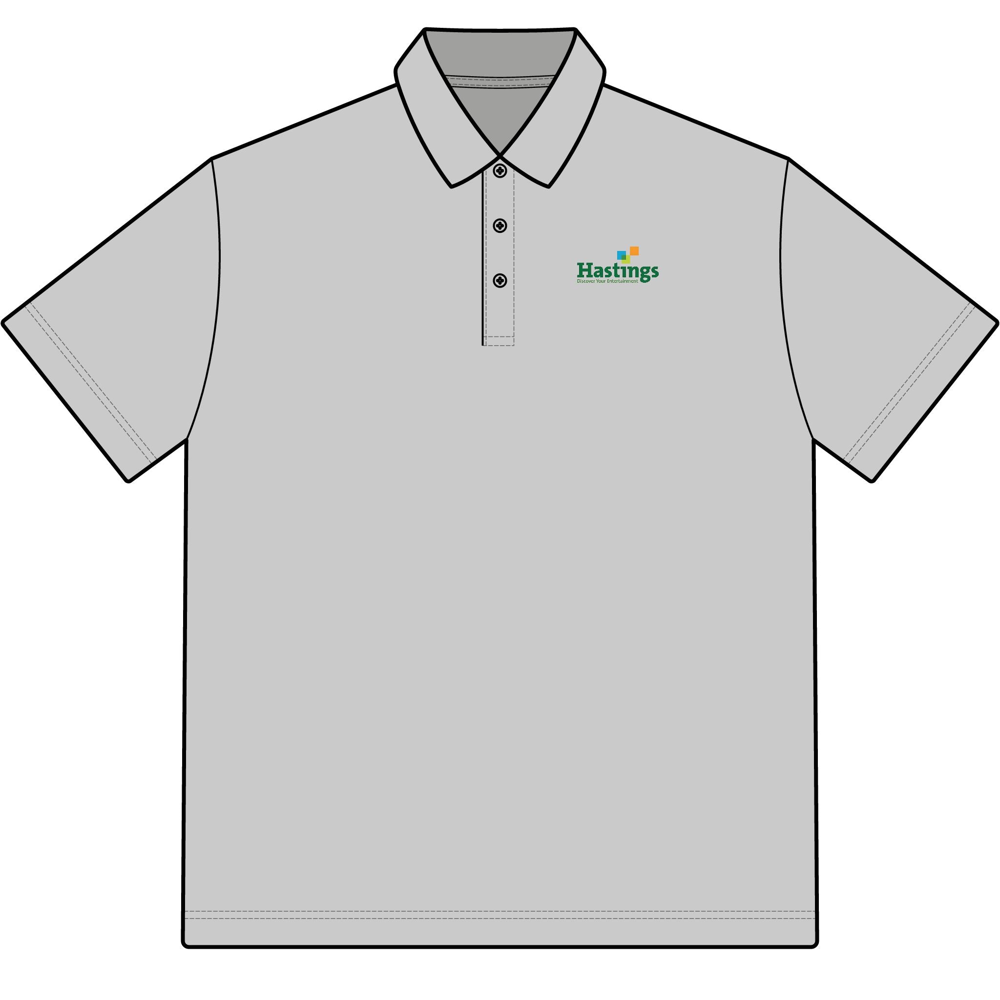 Hastings Entertainment Cotton Polo Shirt