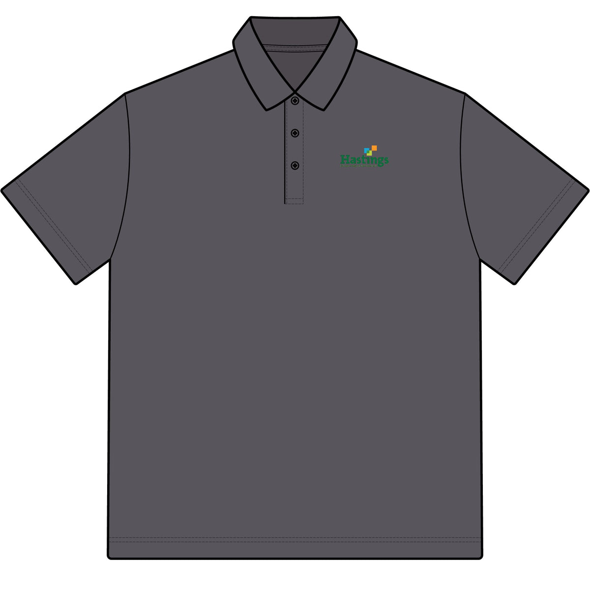 Hastings Entertainment Cotton Polo Shirt