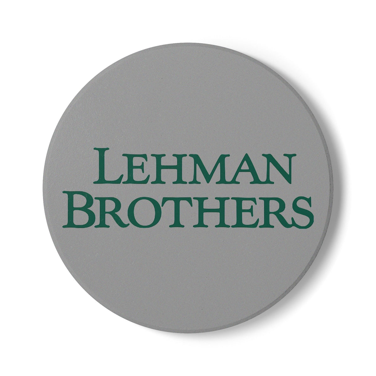 Lehman Brothers Ceramic Coaster