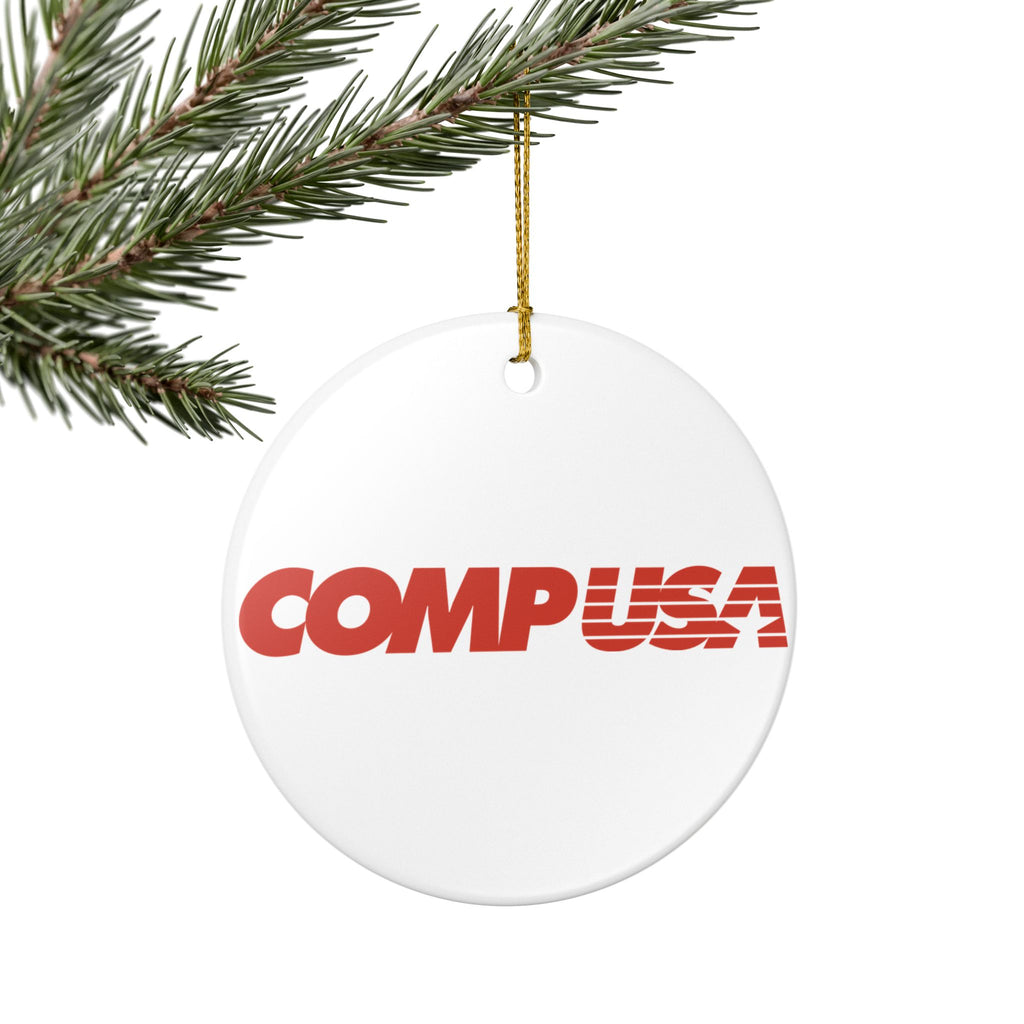 CompUSA Ceramic Ornament