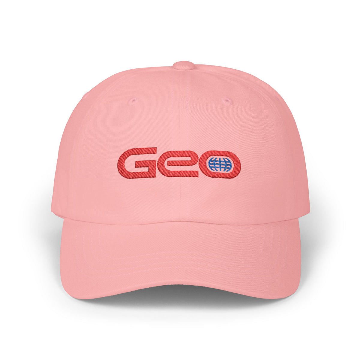Geo Embroidered Dad Cap Hat
