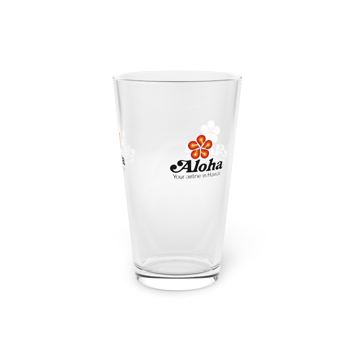 Aloha Airlines 16oz Pint Glass