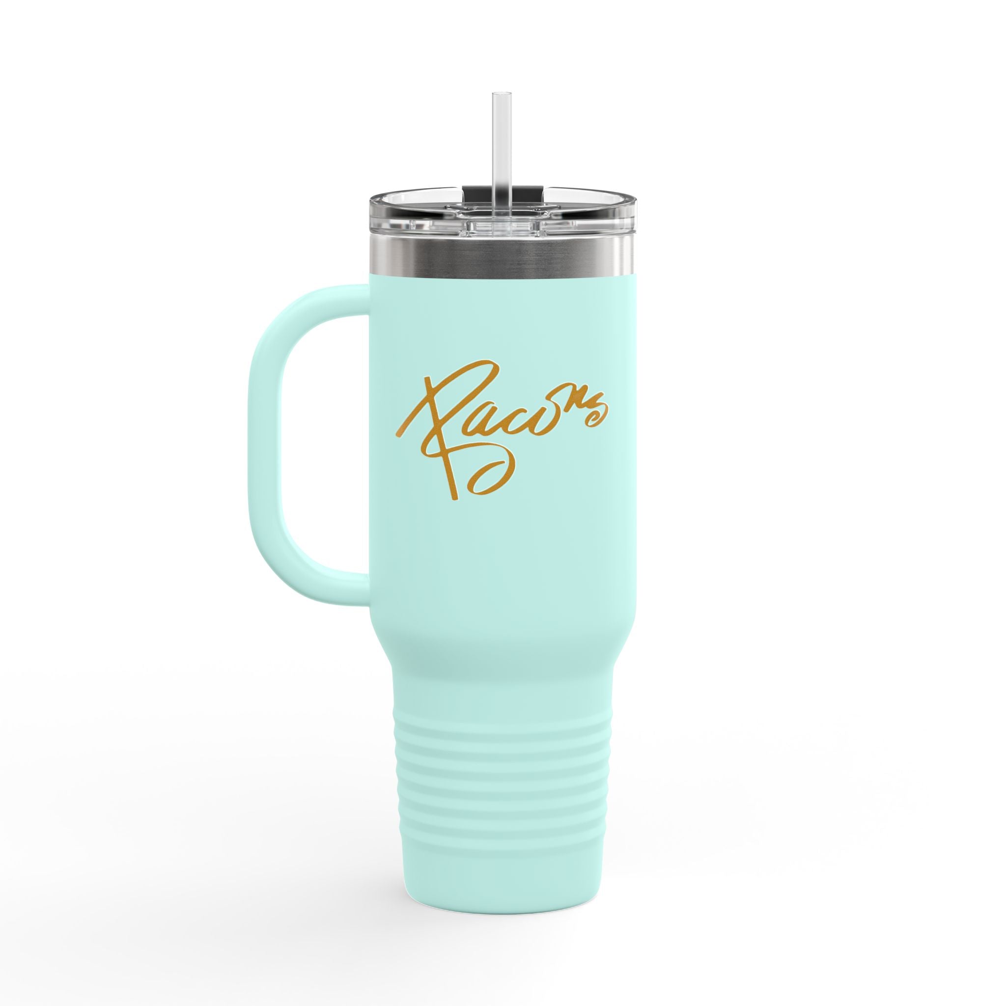 Bacon's 40oz Insulated Travel Mug Stainless Tumbler