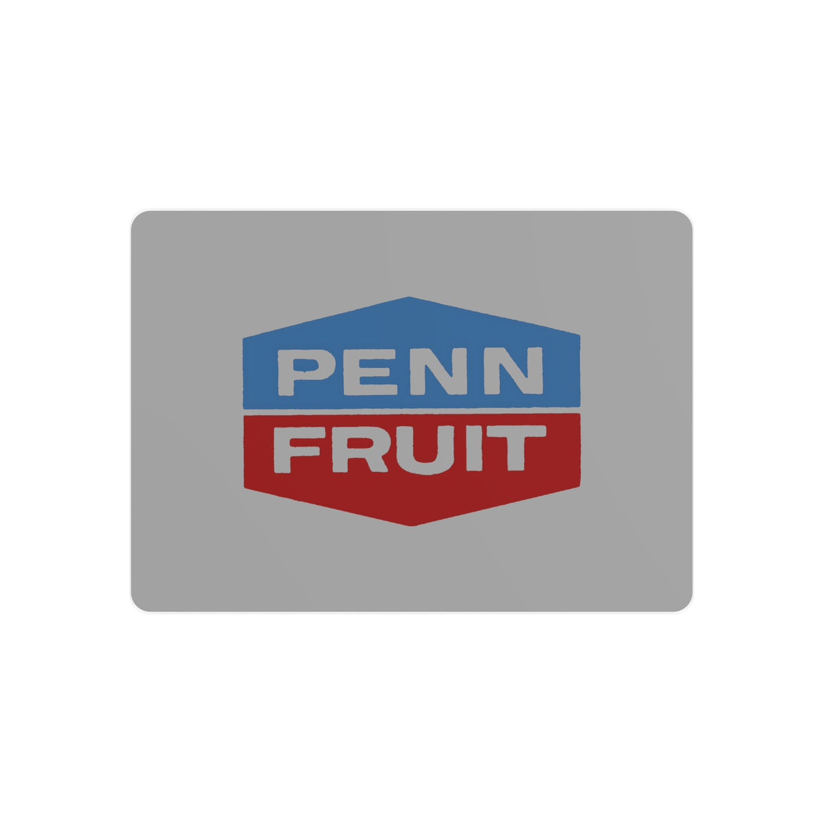 Penn Fruit Metal Sign