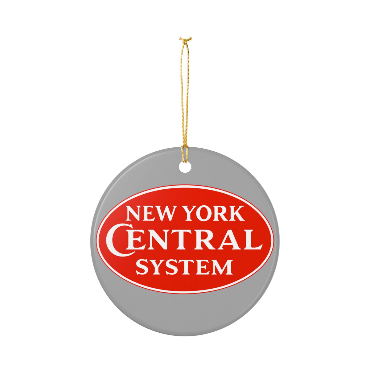 New York Central Railroad Ceramic Ornament