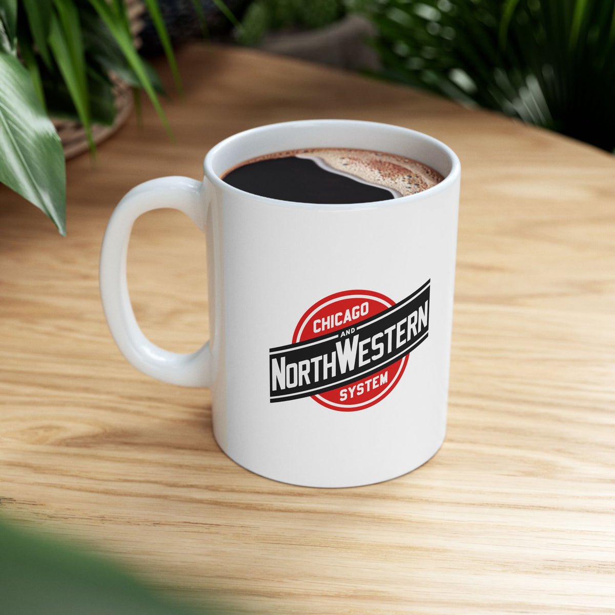 Chicago and North Western Railway Ceramic Coffee Mug