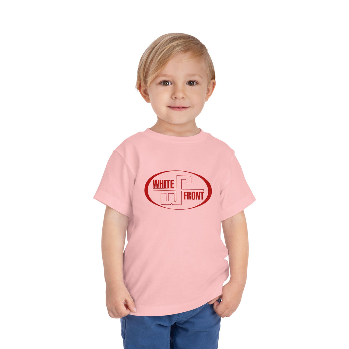 White Front Toddler Tee / T-Shirt