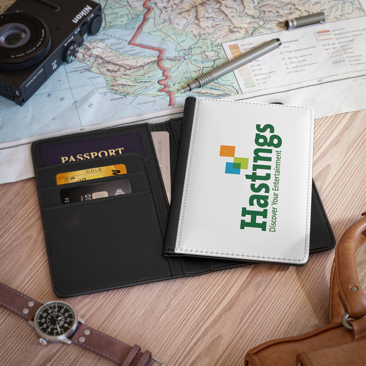 Hastings Entertainment Passport Cover