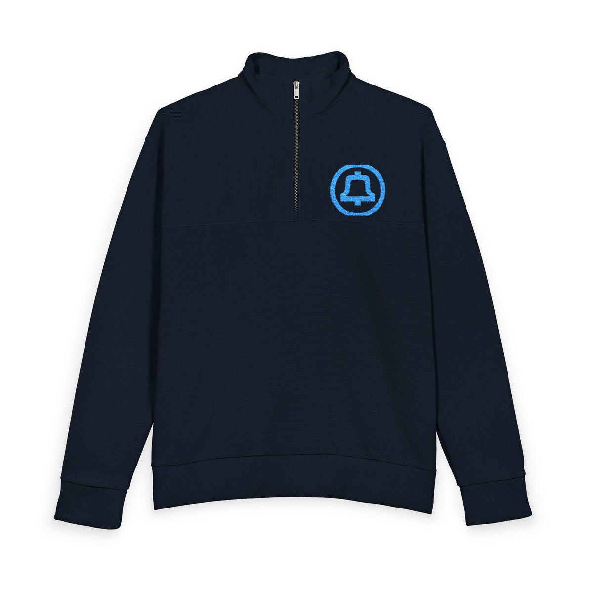 Bell System Heavy Knit Quarter-Zip Sweatshirt