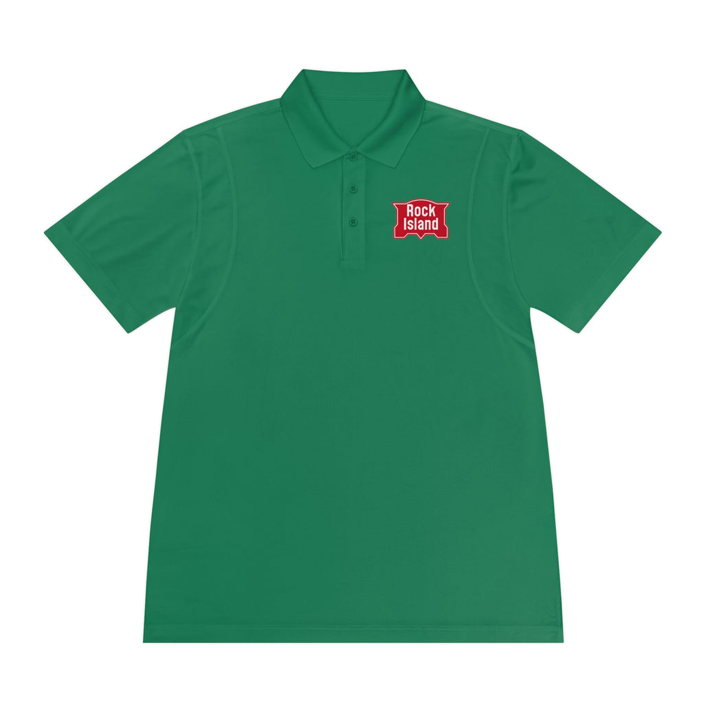 Chicago, Rock Island and Pacific Railroad Men's Sport Polo Shirt
