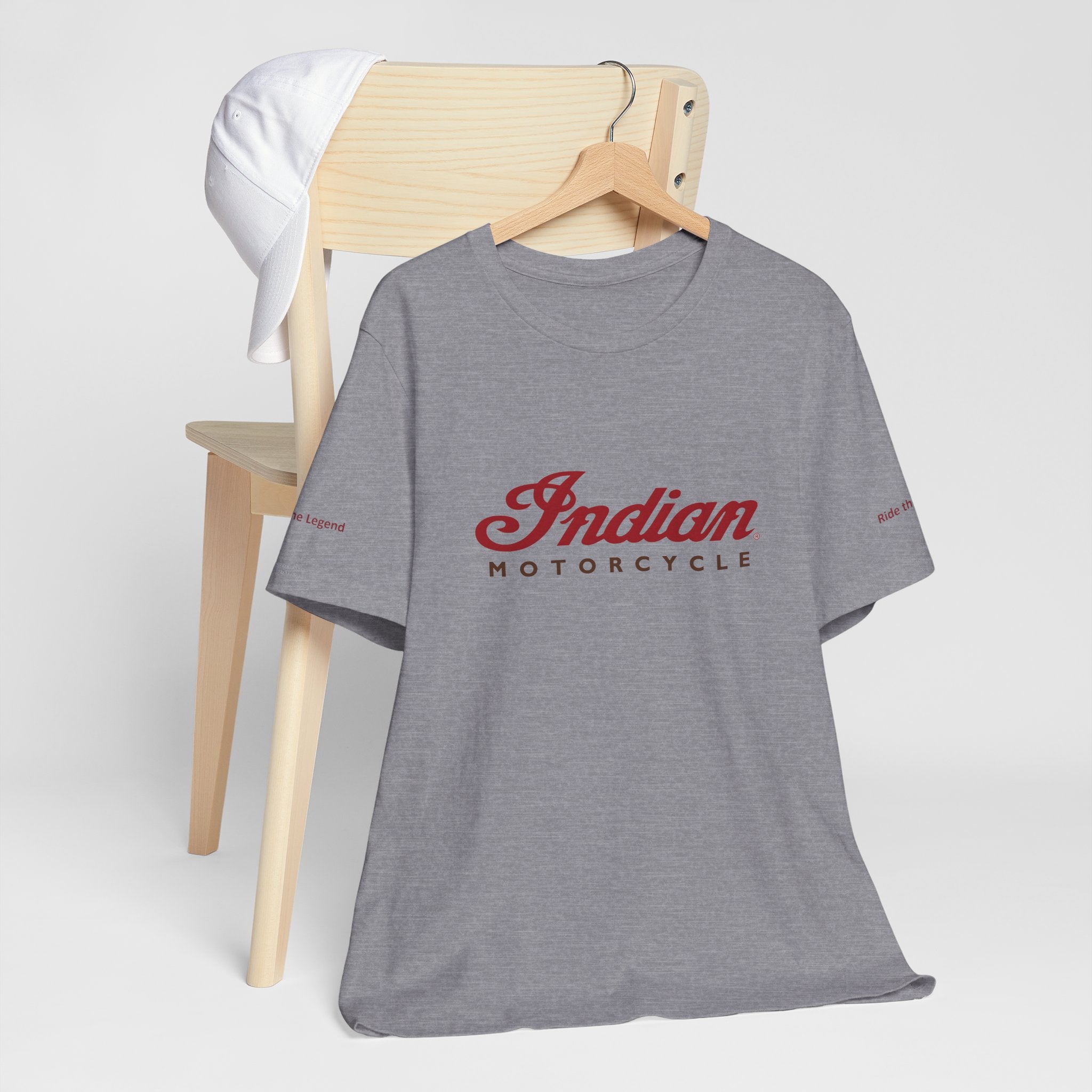 Indian Motorcycle T-Shirt - Ride The Legend (sleeve)