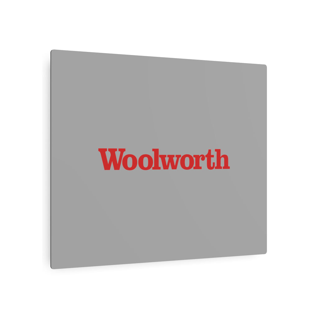 F. W. Woolworth Company Metal Sign