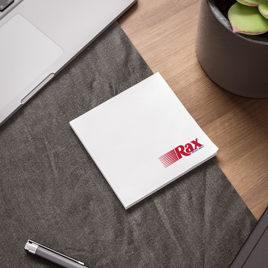 Rax Roast Beef Sticky Post-it Note Pad