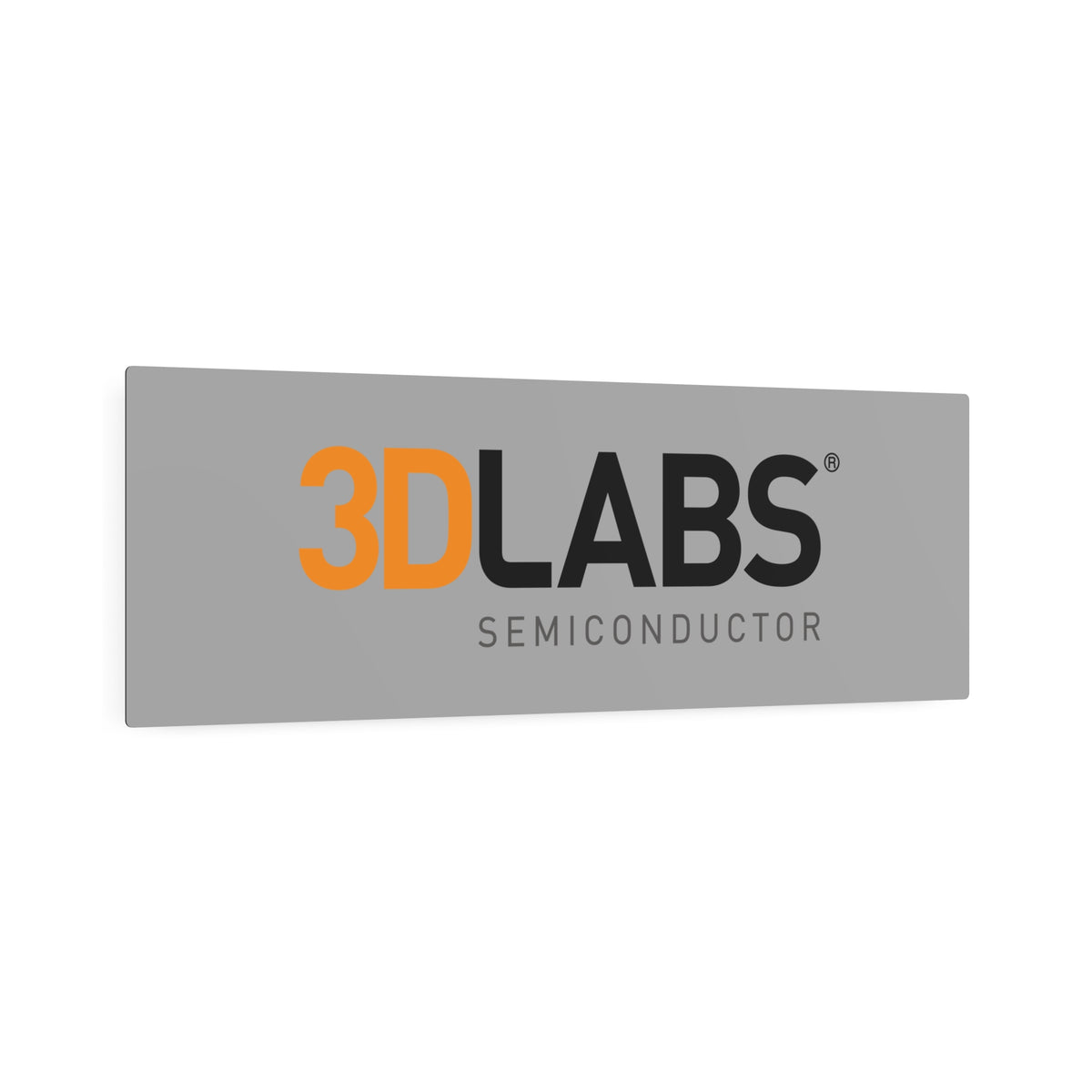 3Dlabs Metal Sign