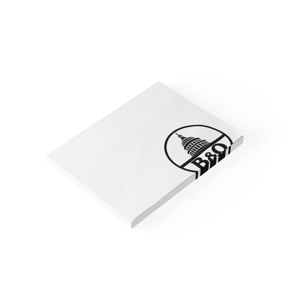 Baltimore and Ohio Railroad Sticky Post-it Note Pad