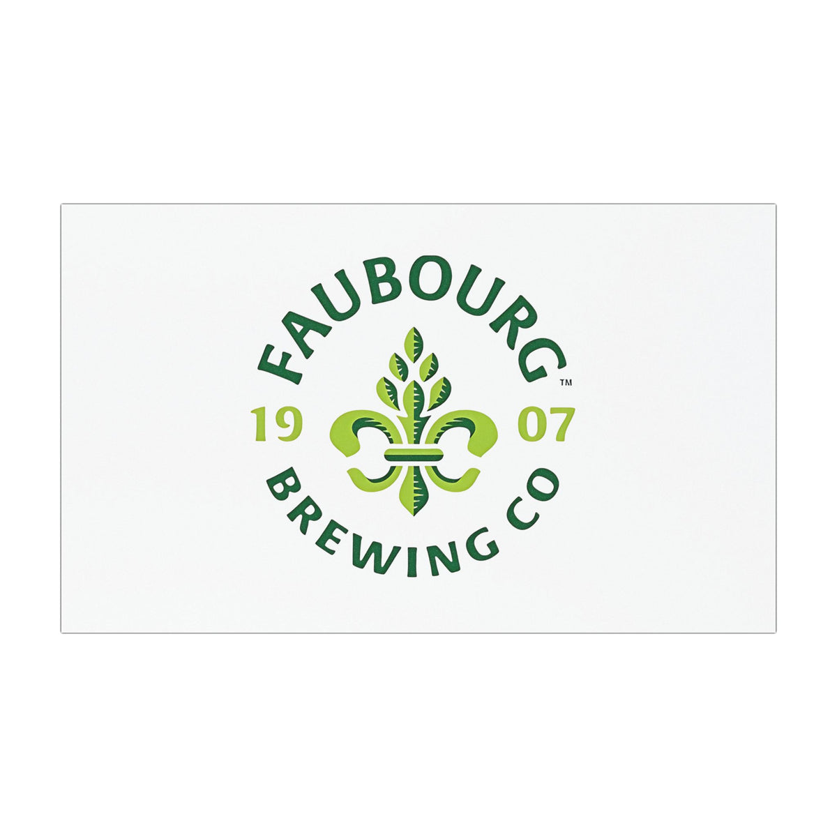 Faubourg Brewing Car Magnet