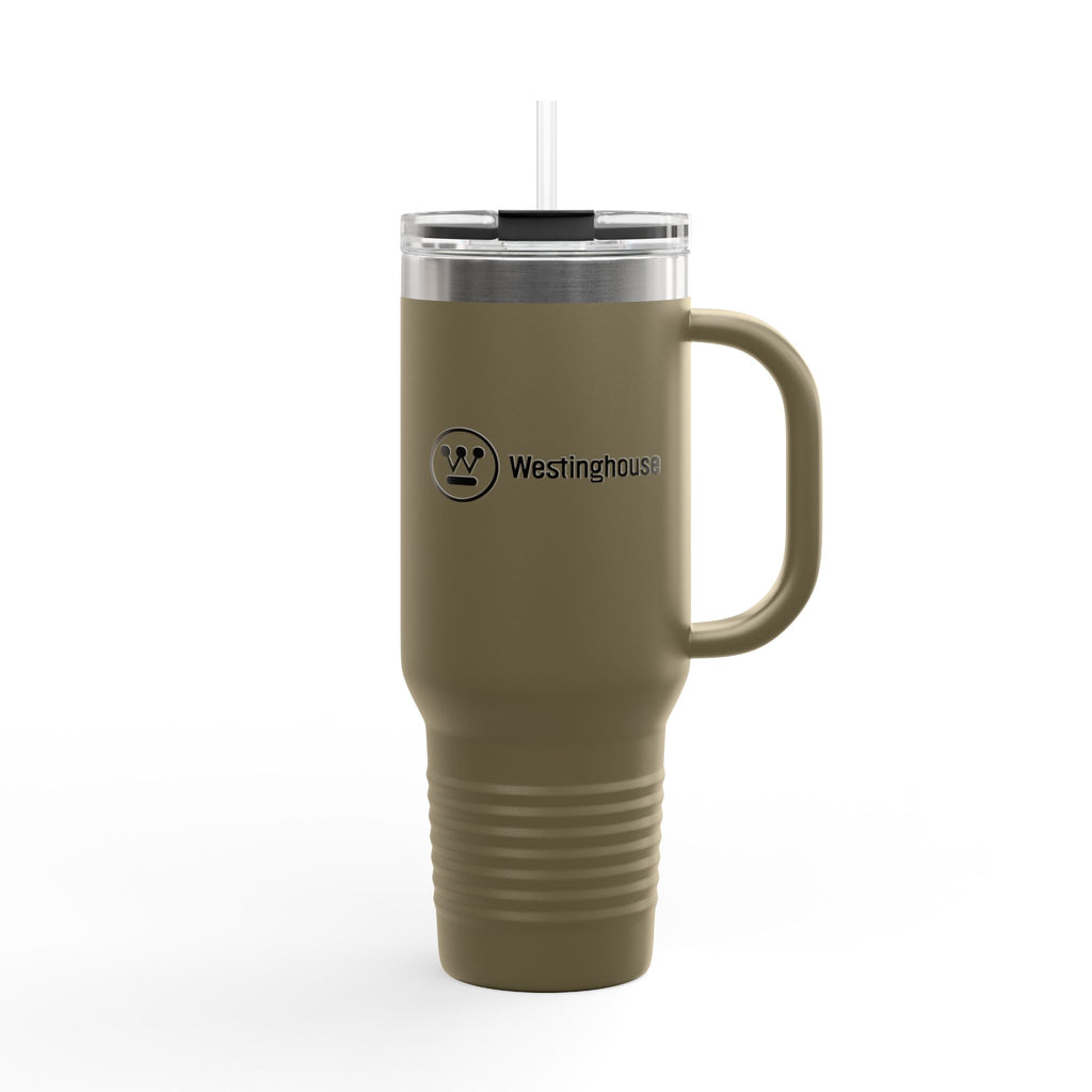 Westinghouse Electric Corporation 40oz Insulated Travel Mug Stainless Tumbler