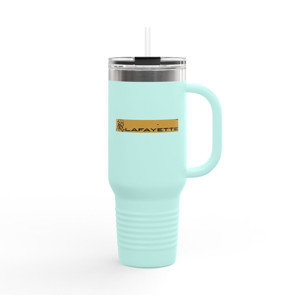 Lafayette Radio Electronics 40oz Insulated Travel Mug Stainless Tumbler