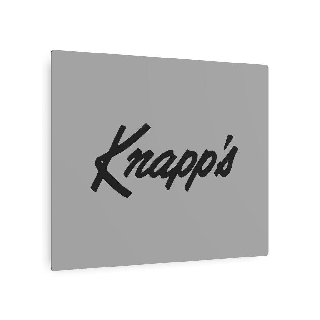 J. W. Knapp Company Metal Sign