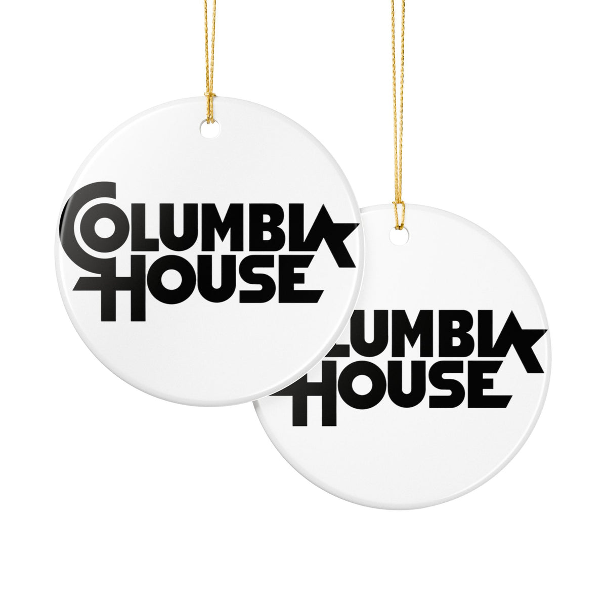 Columbia House Ceramic Ornament
