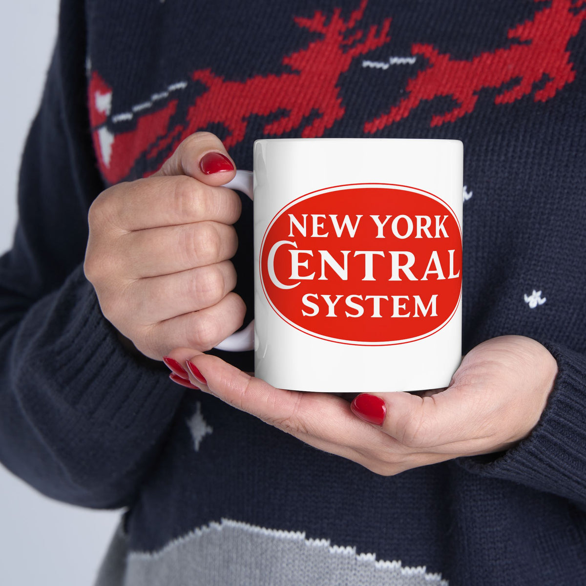 New York Central Railroad Ceramic Coffee Mug