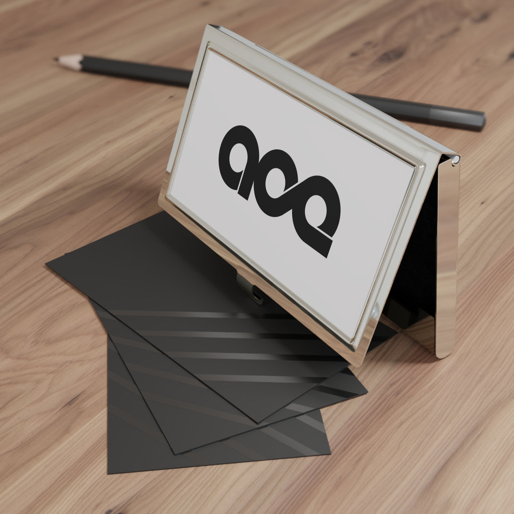 Action Computer Enterprise Metal Business Card Holder